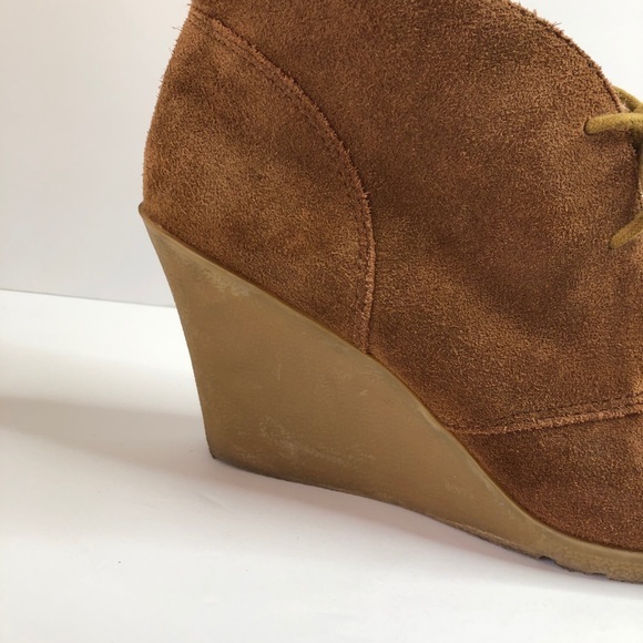 White Mountain Ankle Boots Tan Solid #8.5 - Picture 7 of 10